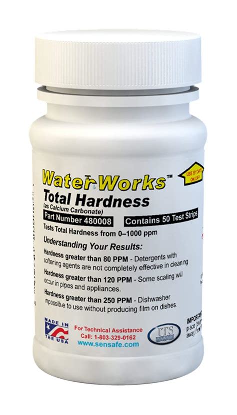 water works total hardness kit